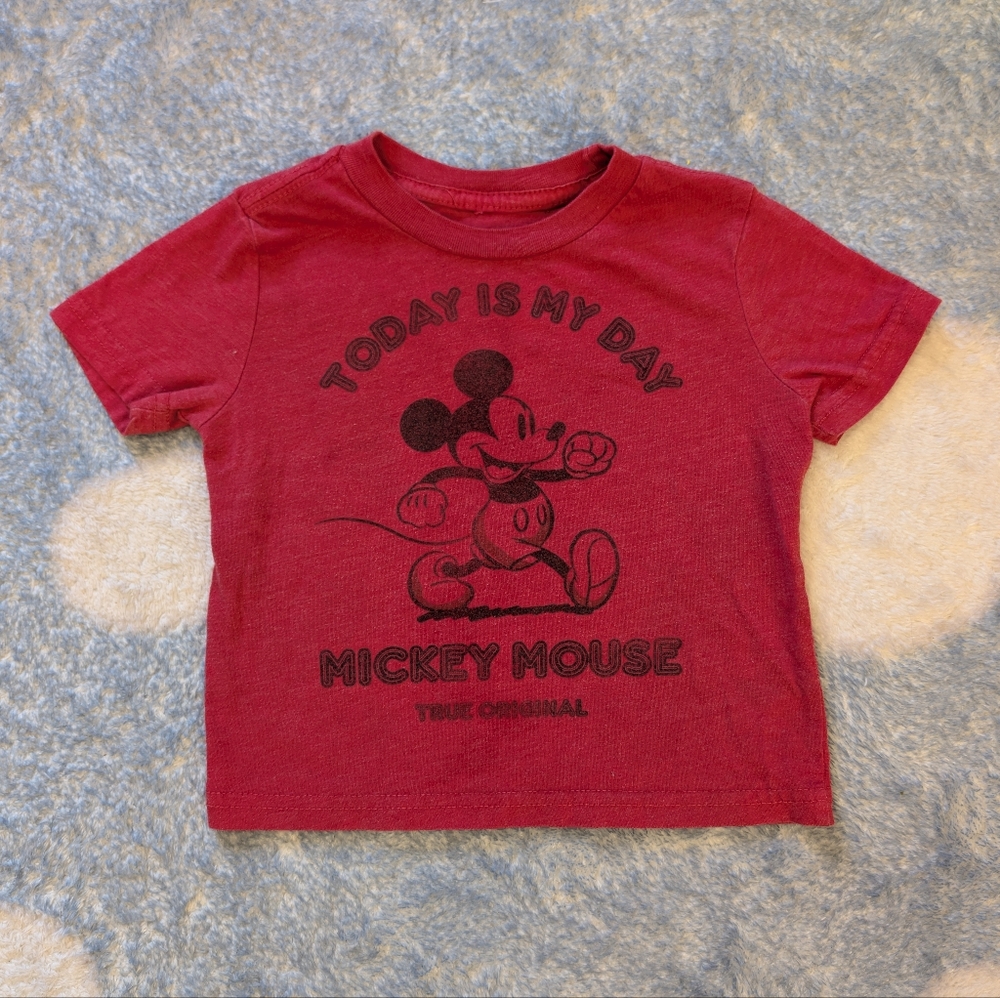 Disney - Red Today Is My Day The Original Mickey Mouse ouse T-Shirt